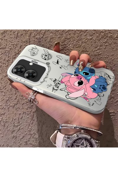 CHICASELUX حافظة مطبوعة برسومات كرتونية عالية الجودة متوافقة مع هاتف Realme N...