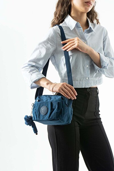 WİKİDAYS.S MODA TRENDİ حقيبة كتف خفيفة الوزن للغاية متعددة الجيوب مع حزام متقاطع
