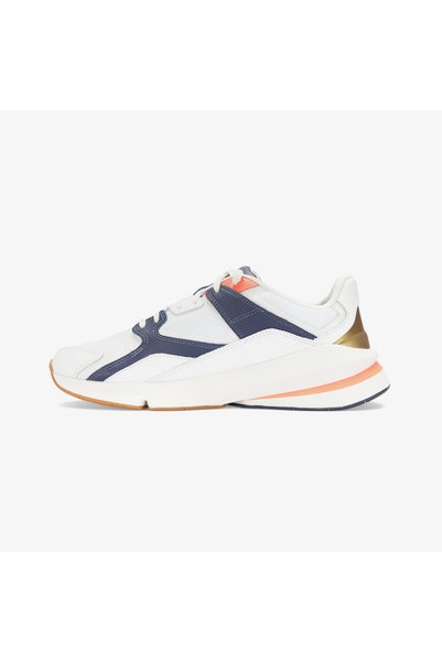 Under Armour حذاء رياضي أبيض عادي للجنسين من الجلد من Forge 96