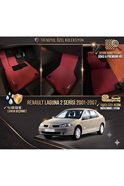 8D OTO PASPASI RENAULT RENO LAGUNA 2 SERİSİ 2001 - 2007 PREMİUM ARACA ÖZEL EV...