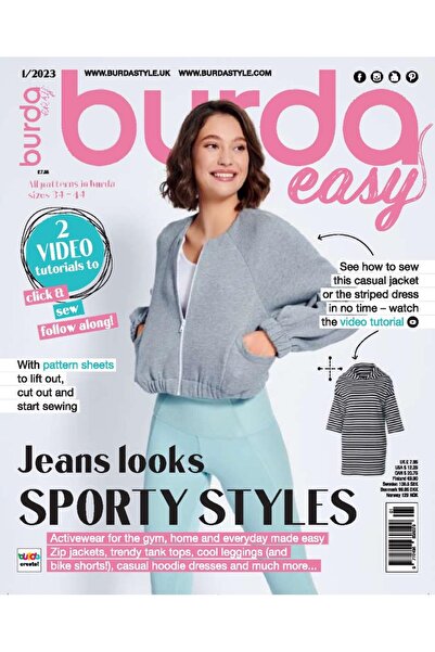 Burda Style Revista Burda Easy Ianuarie-Februarie 1/2023