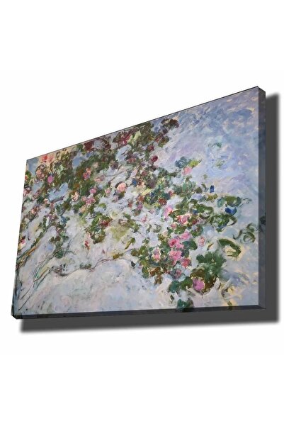 OEM Tablou decorativ pe pânză Claude Monet 70x100 cm, 100% pânză, ramă din le...