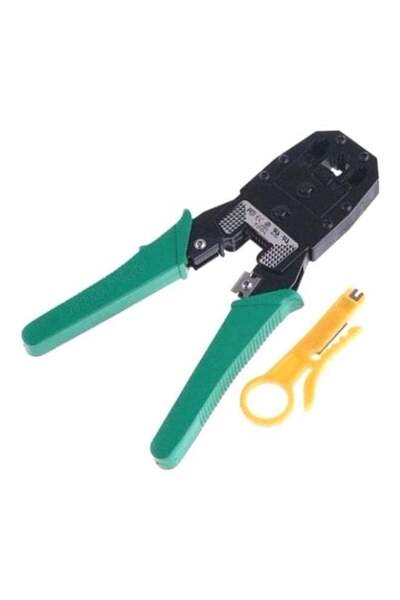 Generic RJ45 CAT5 Network LAN Cable Crimper Plier With Stripping And Punch Do...