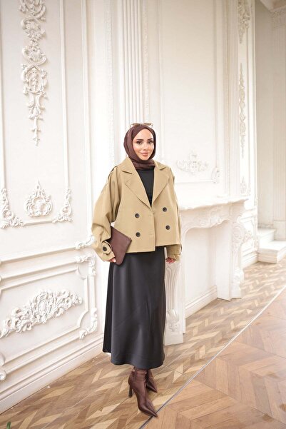 Bwest Trench Coat - Green