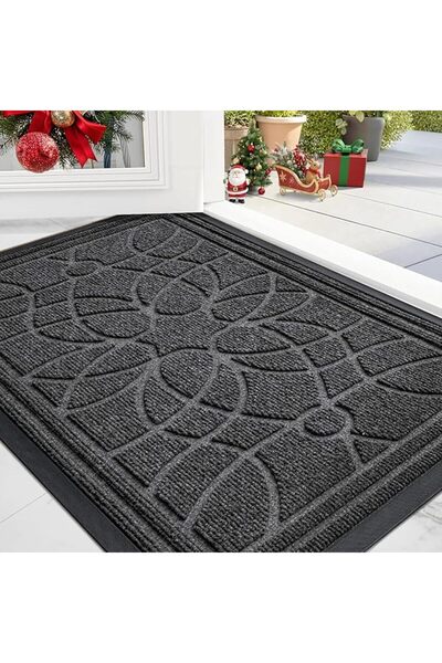 Winsoyya Door Mat Welcome Mats Outdoor Indoor, Durable Floor Mat Non Slip Mat...