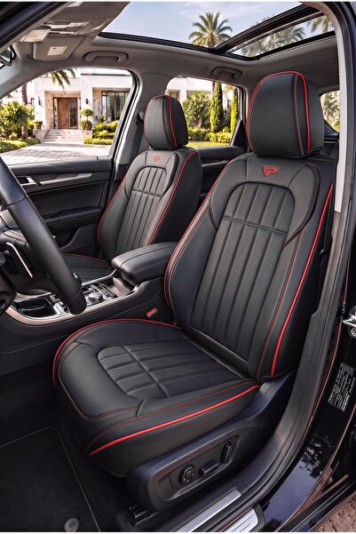 Panda Kılıf Panda Premium Crown Series Complete Leather Orthopedic Car Seat C...