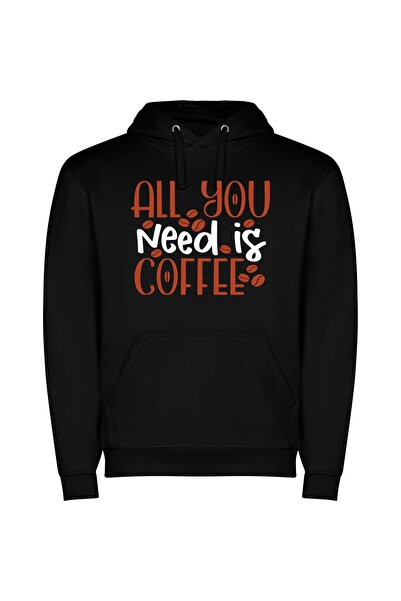 iLovePrints Java Bliss Zone Φούτερ με κουκούλα σε χρώμα Μαύρο