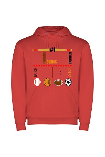 iLovePrints Sporty Illustrator's Digital Creations Φούτερ με κουκούλα σε χρώμ...