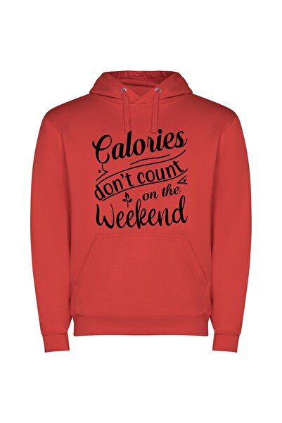 iLovePrints Weekend Indulgence Fitness Fiesta Φούτερ με κουκούλα σε χρώμα Κόκ...