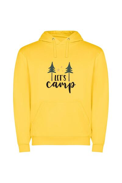 iLovePrints Nature's Enchanting Camping Adventure Φούτερ με κουκούλα σε χρώμα...