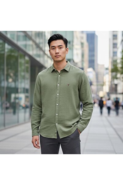 ronex Relax Fit Seasonal 100% Cotton Shirt