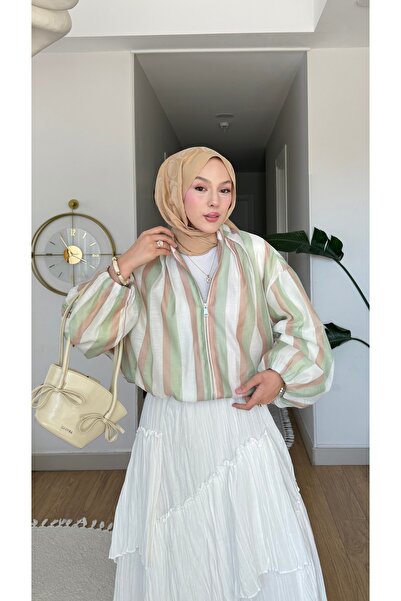 NİLNUR MODA New Season Viral Equivalent Bomber Jacket