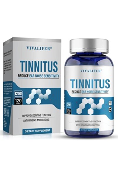 Vivalifer Tinnitus Relief for Ringing Ears Cognitive 1200Mg 120 Caps