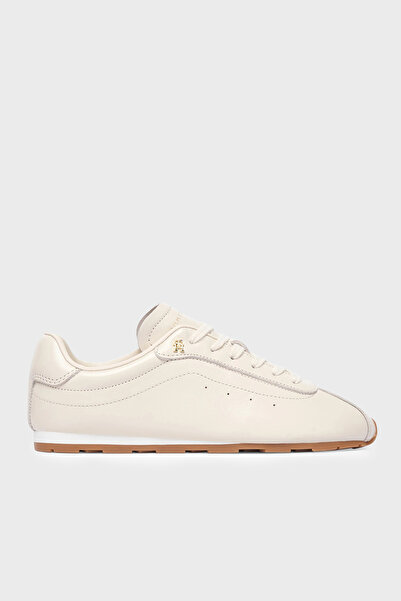 Tommy Hilfiger Deri Sneaker Ayakkabı Kadın AYAKKABI FW0FW09495 AEO