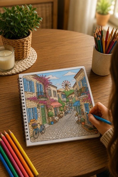 Z&R CRAFT The Magic of Turkey |   Premium Coloring Book |   Natural and Historical Beauties |   30 Visuals