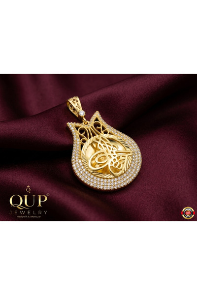 qup Tuğralı Kolye Ucu