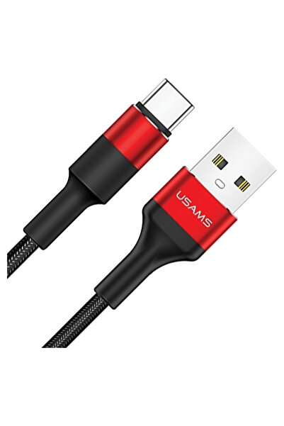 Usams Cablu USB-C 2A pentru telefoane 1.2M Încărcare rapidă Samsung Huawei