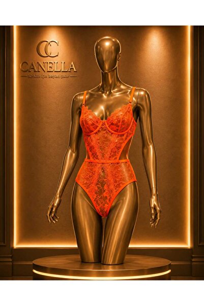 LUMIA Collection Dantel Detaylı Neon Renkler Body