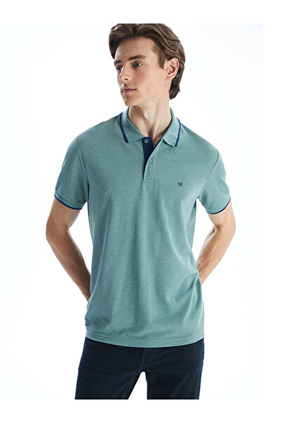 LC Waikiki Men's T-Shirt with a Roba Collar from Uzg Store for Style Enthusiasts