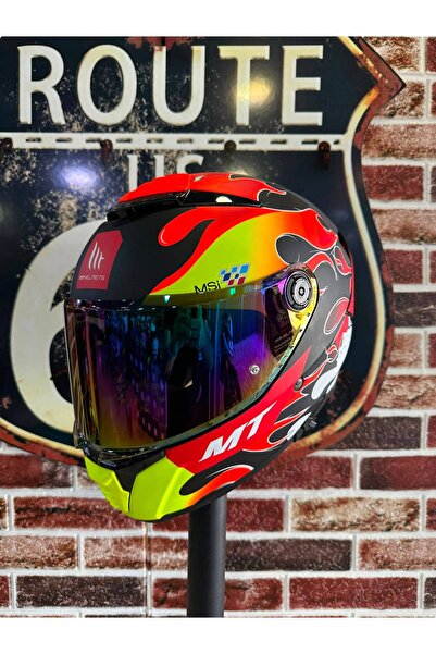 MT Helmets Thunder 4 SV Yamanaka B3 Kask (+1 RENKLİ VİZÖRLE BERABER)