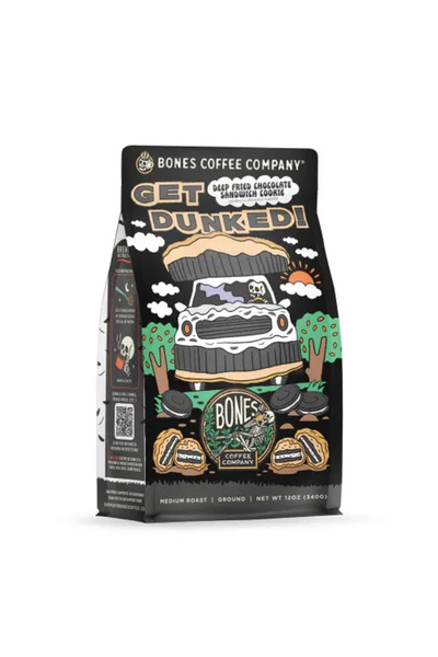 Bones Coffee Company كوكيز ساندويتش الشوكولاتة المقلية جيت دانكيد