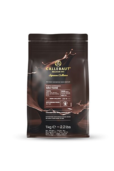 Barry Callebaut Ciocolata banuti fulgi ciocolata neagra ciocolata SAO TOME, m...