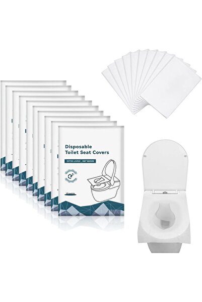 Arabest Disposable Toilet Seat Covers,Individually Wrapped,Waterproof,Hygieni...