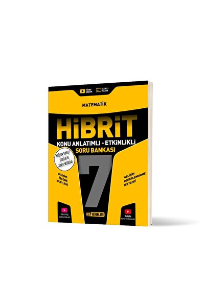 Hız Yayınları 7. Sınıf Hibrit Matematik Soru Bankası-Bağlam Temelli Sorular v...
