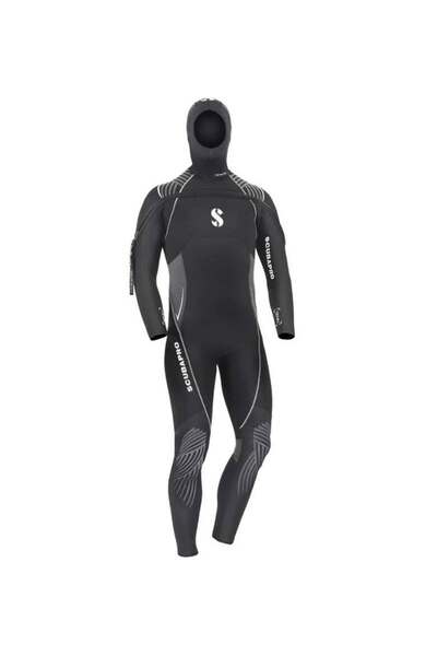 Scubapro بدلة غوص من نوع ديفينيشن هود إف زيب 7 ملم مقاس 2XL