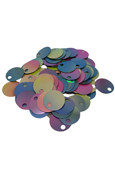 Bi hızlı 20 mm Süsleme Pulu, Elbise Pulu, Çanta Pulu, Payet Pul (20 Gram Yakl...