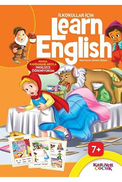 Kariyer Yayınları تعلم اللغة الانجليزية للمدارس الابتدائية - برتقالي