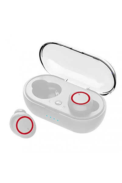 Choice5 white-red New style TWS Y30 Bluetooth Sports Headphones Y30Wireless B...