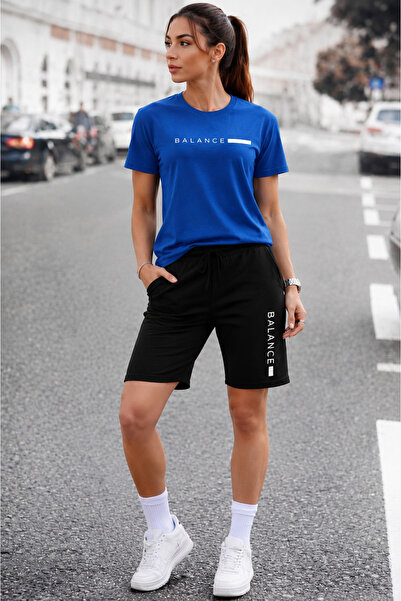 CLOTHES33 T-Shirt Shorts 2-Piece Combination Thin, Sweat-Proof Women'S/Men's ...
