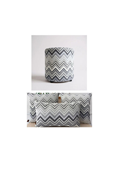 Elanora Home Decorative Cushion Cover, High-Quality Woven Fabric, Combination...