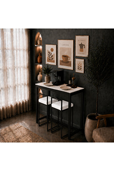 MENSOLA HOME DESIGN 2'Lİ FULL SET BAR/KAHVE KÖŞESİ (HER EBATTA YAPILIR)