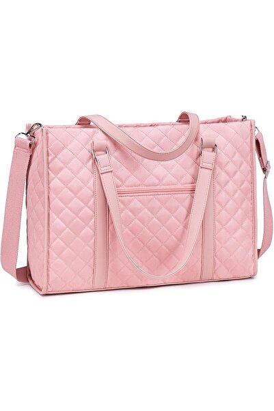 BTOOP Laptop Tote Bag for Women Work 15.6 inch Canvas Shoulder Bags Computer ...