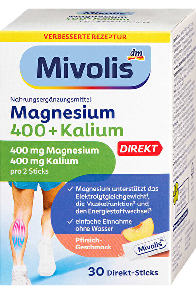 OEM Magnesium and potassium sachets, 30 pieces, 30 pieces