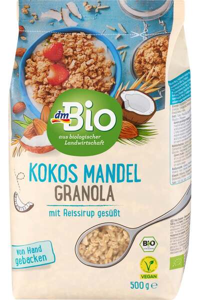 OEM Musli cu cocos și migdale, 500 g