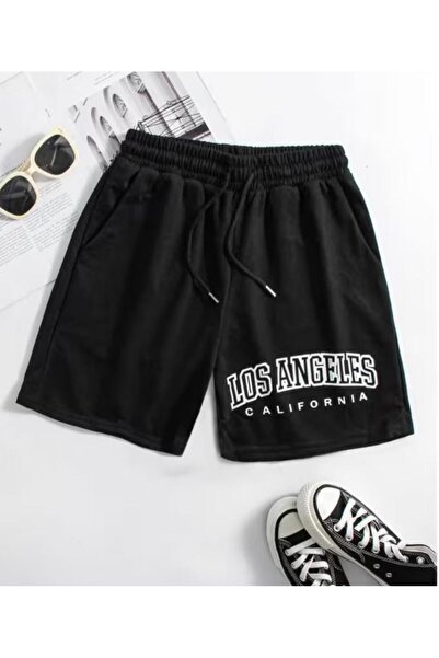 NIGRUM PARDUS Los Angeles Printed Double Pocket 2 Yarn Summer Plus Size Men's...