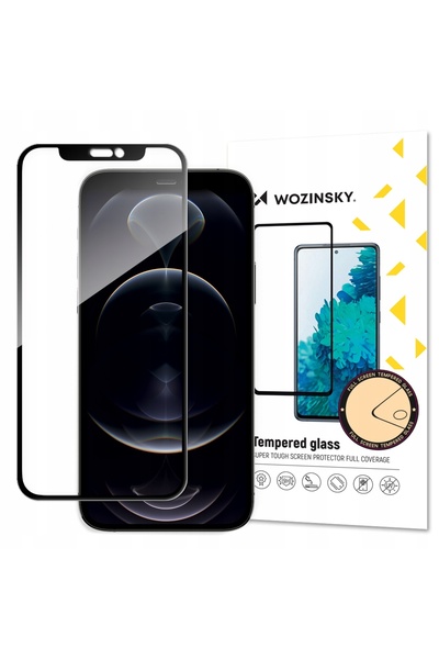 WOZINSKY Sticlă securizată cu adeziv integral pentru ecranul iPhone 14 Plus 1...