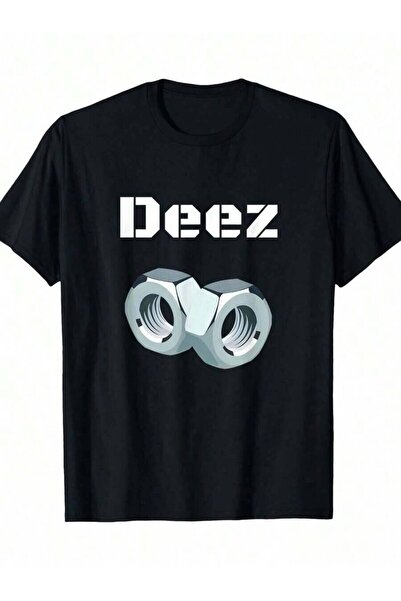 799 قميص برسومات مضحكة من Deez Nuts -%، قابل للغسل، تصميم للجنسين للرجال والن...