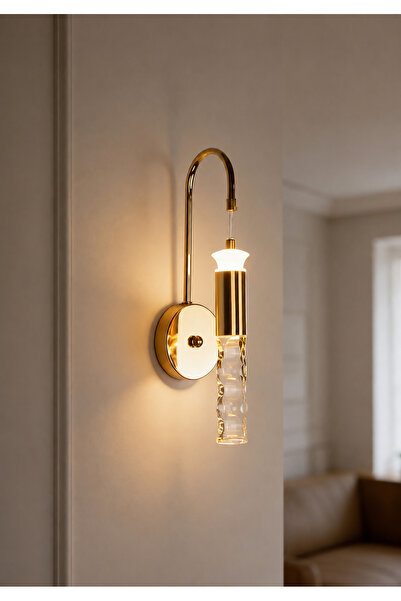 Generic Brand Modern Gold Led Wall Light - 3 Lighting Colors - 7W