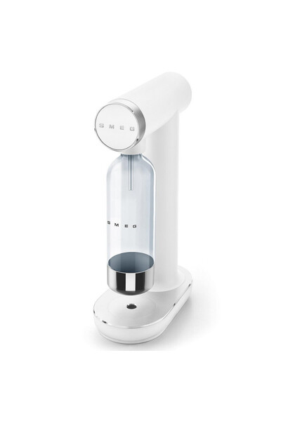 SMEG Carbonated Water / Soda Maker Collezione SKC01WHM, 800 ml, CO2, Safety V...