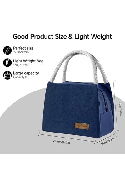 GENERAL Mylindde Lunch Bag, Insulated Lunch Bag for Women Men Kids, Reusable ...