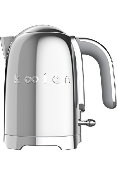 Koolen غلاية كهربائية 2200 واط من ليميتد لاين، سعة 1.7 لتر، لون فضي لامع