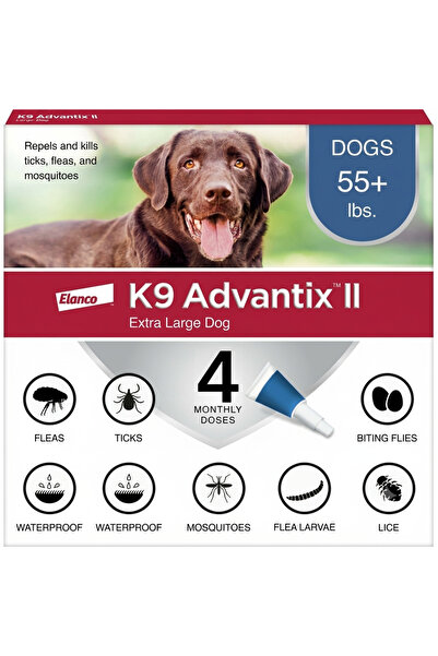 Advantix K9 II (55+ lbs / 25+ kg)
