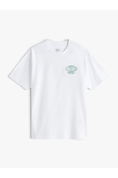Vans World Tour Loose Ss Tee Men's White T-Shirt - Vn000Vy8