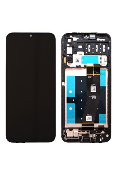 Samsung Γνήσια Οθόνη LCD Και Μηχανισμός Αφής Με Πλαίσιο για Galaxy A14 4G 202...
