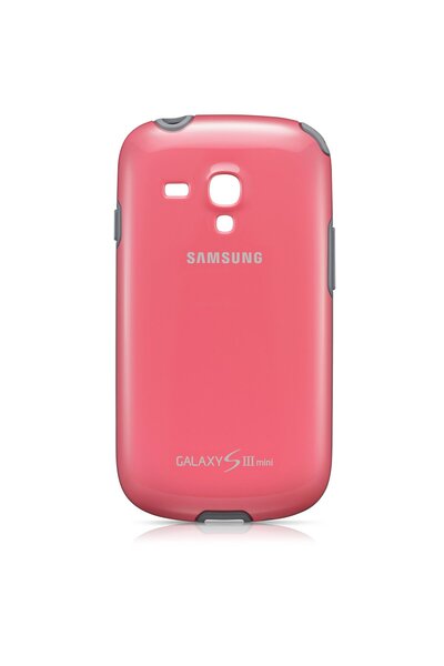 Samsung Κάλυμμα Μπαταρίας Galaxy S3 mini i8190 Ρόζ EFC-1M7BPEGSTD
