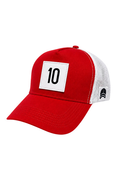 all hats قبعة بيسبول شبكية بتفاصيل مكونة من 10 قطع